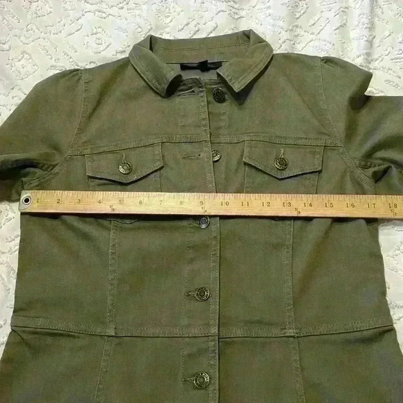 Talbots army green jacket. Women’s size Sp - Picture 4 of 10